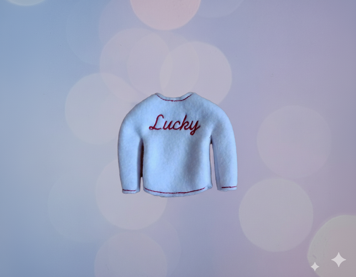 Elf Friend Personalized Name Sweater – Custom Name, Font & Icon