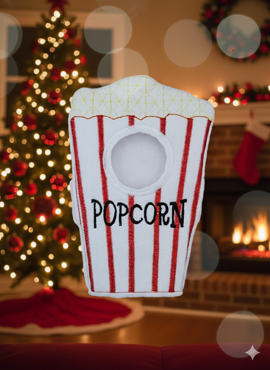 Popcorn Elf Costume – Embroidered Movie Snack Outfit