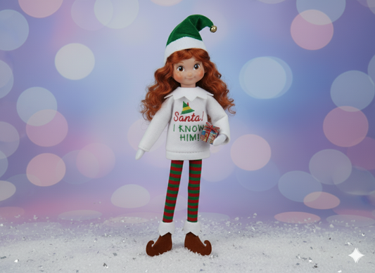 Santa! I Know Him! Elf Sweater – Festive Holiday Outfit