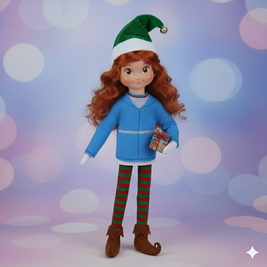 Strange Max M Jacket Things Elf Sweater – Retro Blue Fleece Jacket