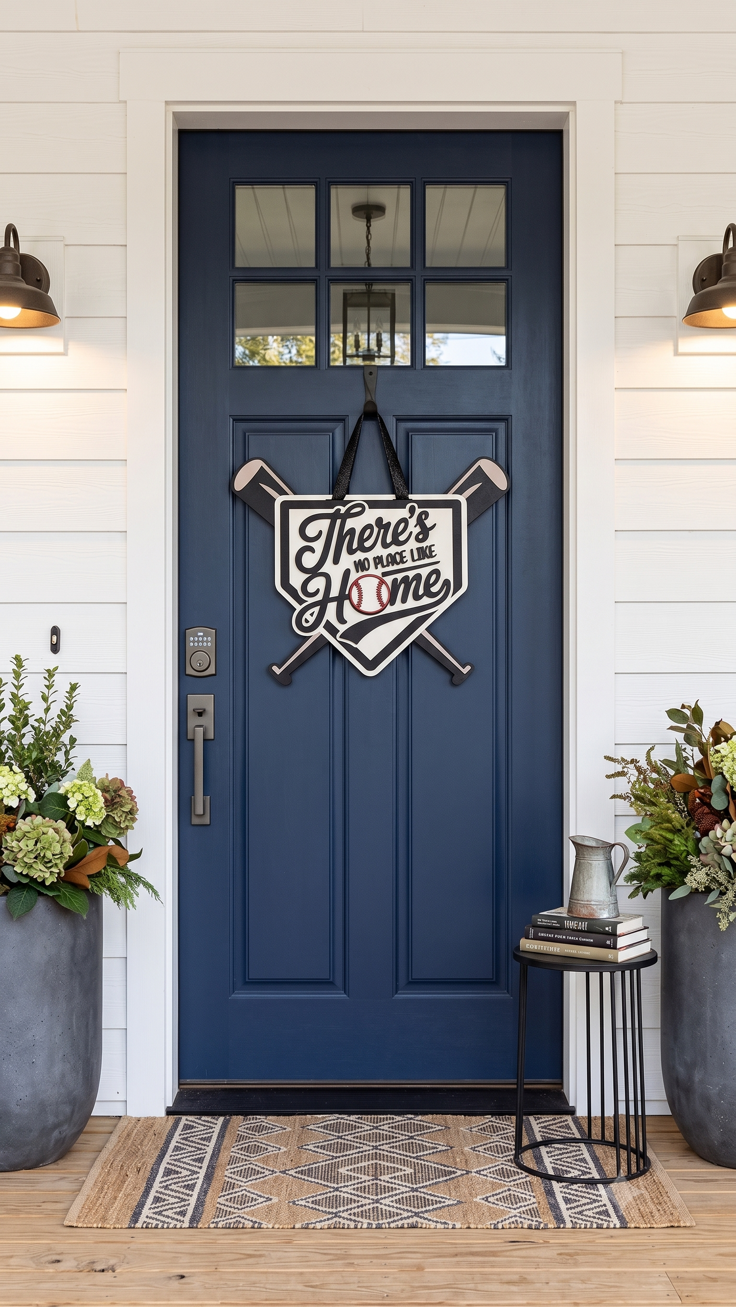 There's No Place Like Home – Layered Wooden Door Hanger