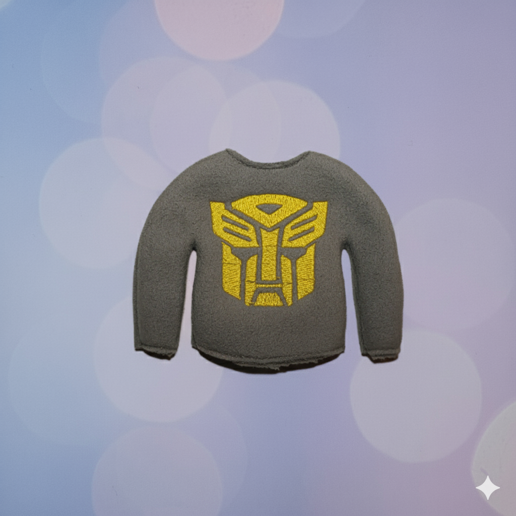 Transformer Good Guys Elf Sweater – Heroic Embroidered Fleece Outfit