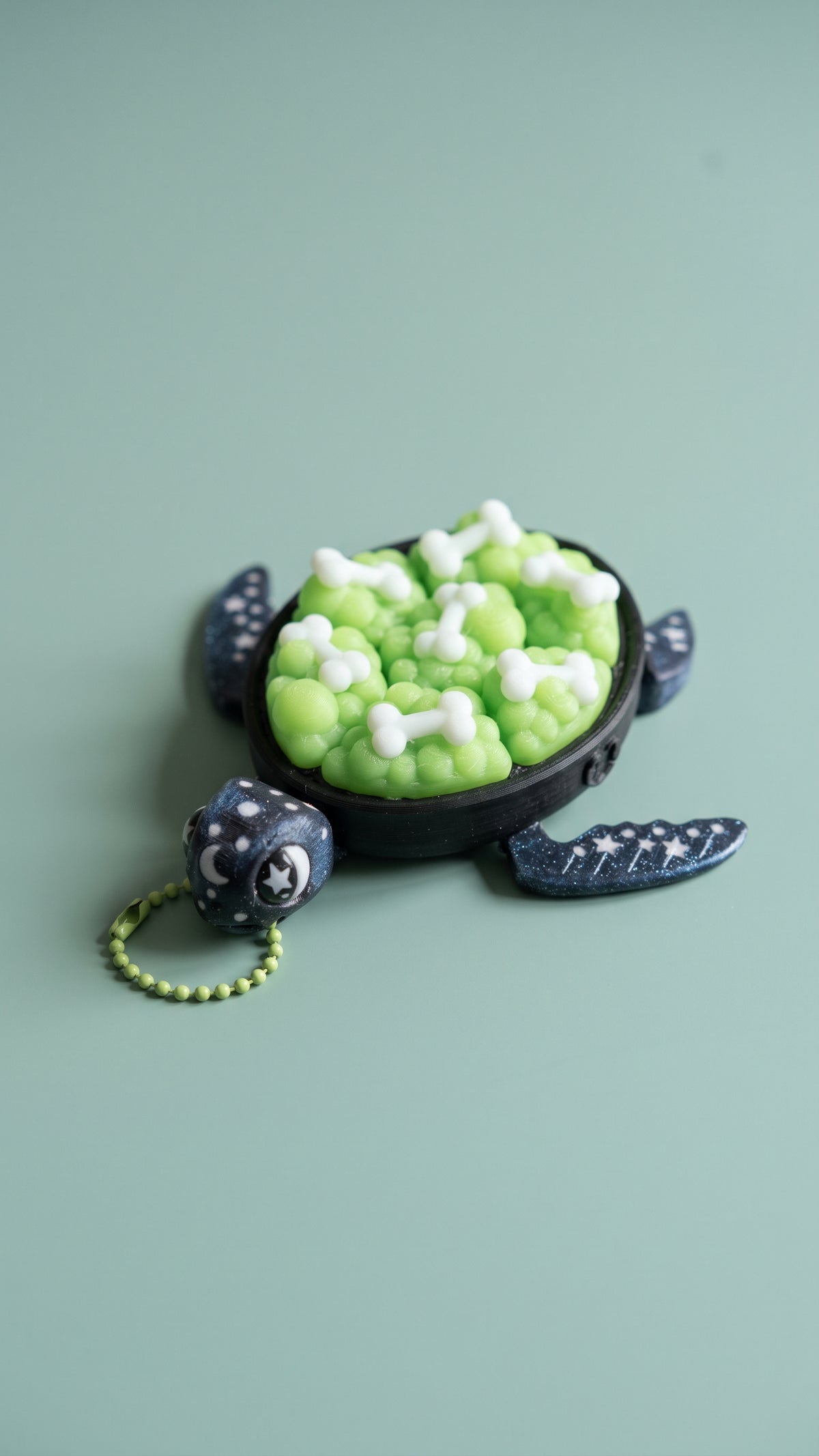 Cauldron Turtle 7-Clicker - 3D Printed Sensory Toy | Wee Bit Nerdy