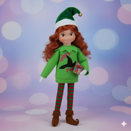 Defying Gravity Elf Sweater – Wicked Witch Inspired Elf Outfit