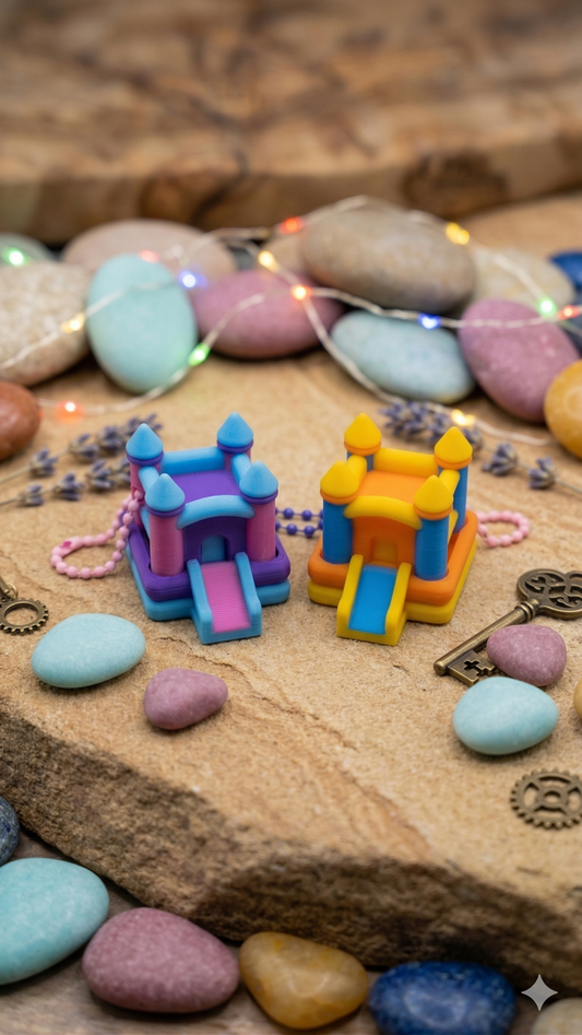 Bounce House – Pressable Fidget Keychain