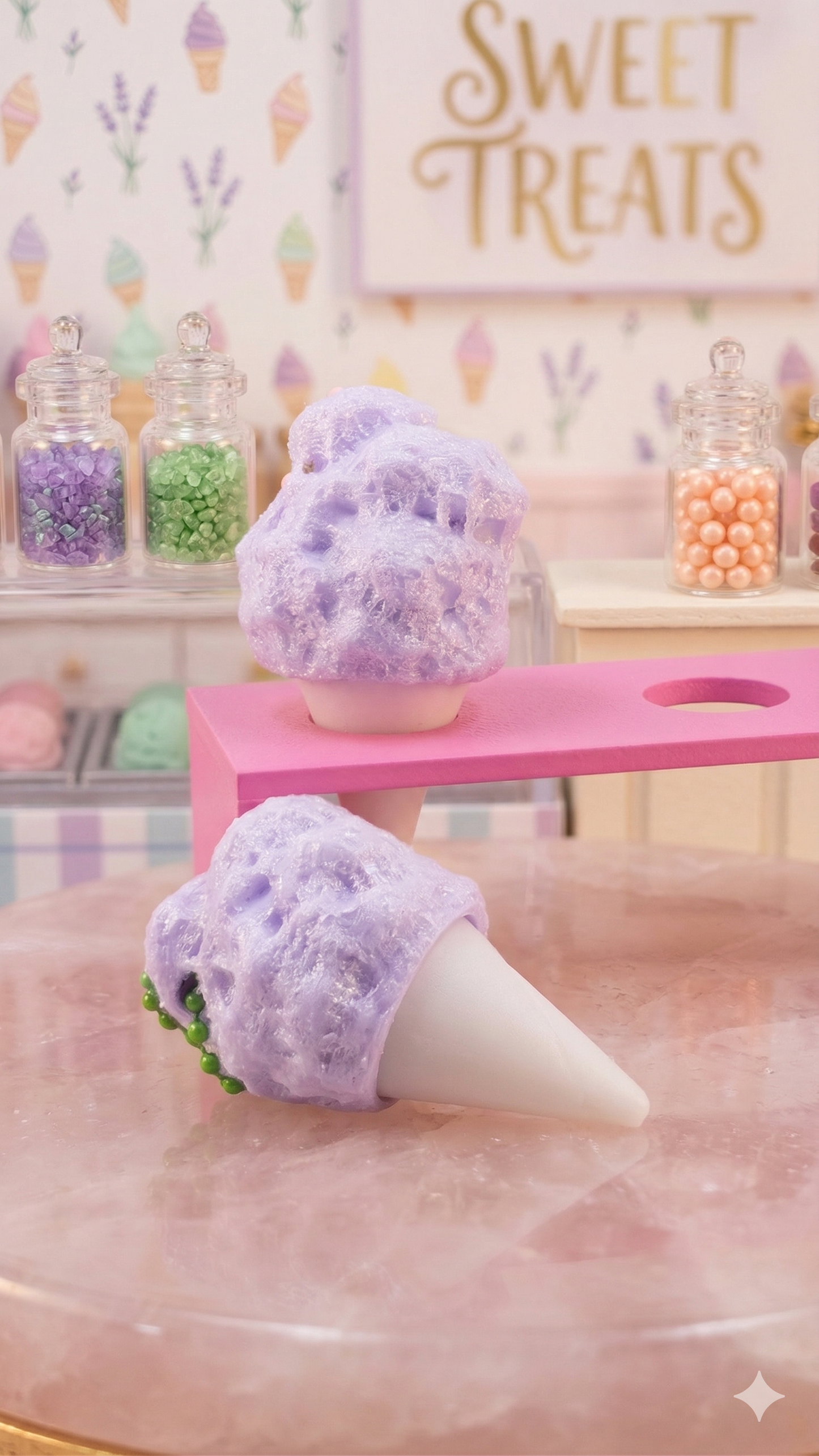 Cotton Candy – Pressable Fidget Keychain