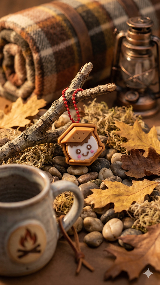 S’mores – Pressable Fidget Keychain